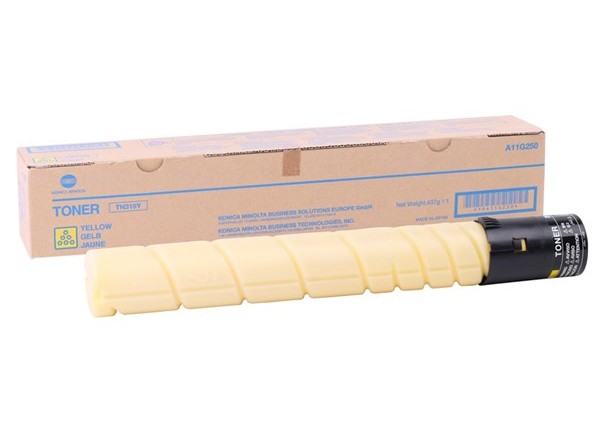 Konica Minolta TN-319 Orjinal Sarı Toner C360 (A11G250)